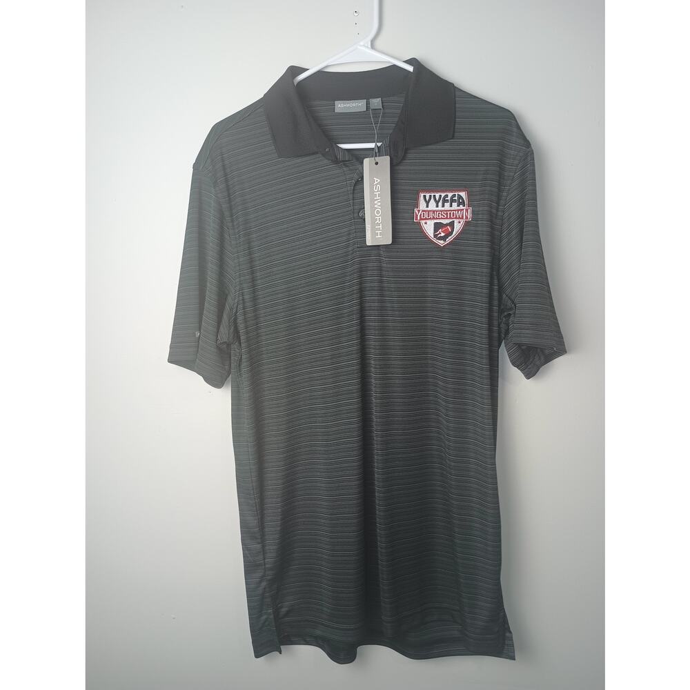 Ashworth Youngstown‎ Youth Flag Football Association YYFFA Polo Shirt NWT Medium